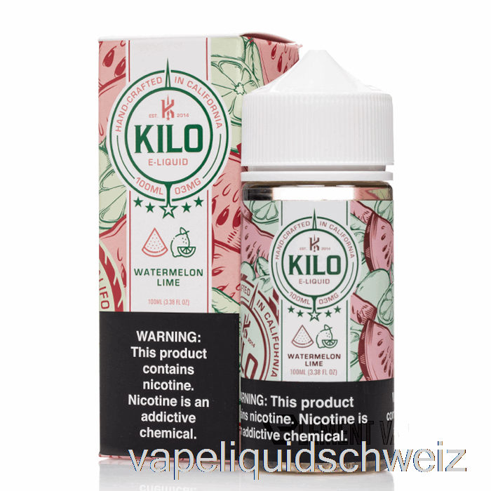 Wassermelonenlimette - Kilo Revival - 100 Ml 3 Mg Vape Schweiz